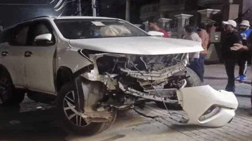 Jalandhar-Accident-860x484-1 पंजाब के पूर्व सांसद केपी के इकलौते बेटे की मौत, जालंधर में बेकाबू कार ने फॉर्च्यूनर को टक्कर मारी