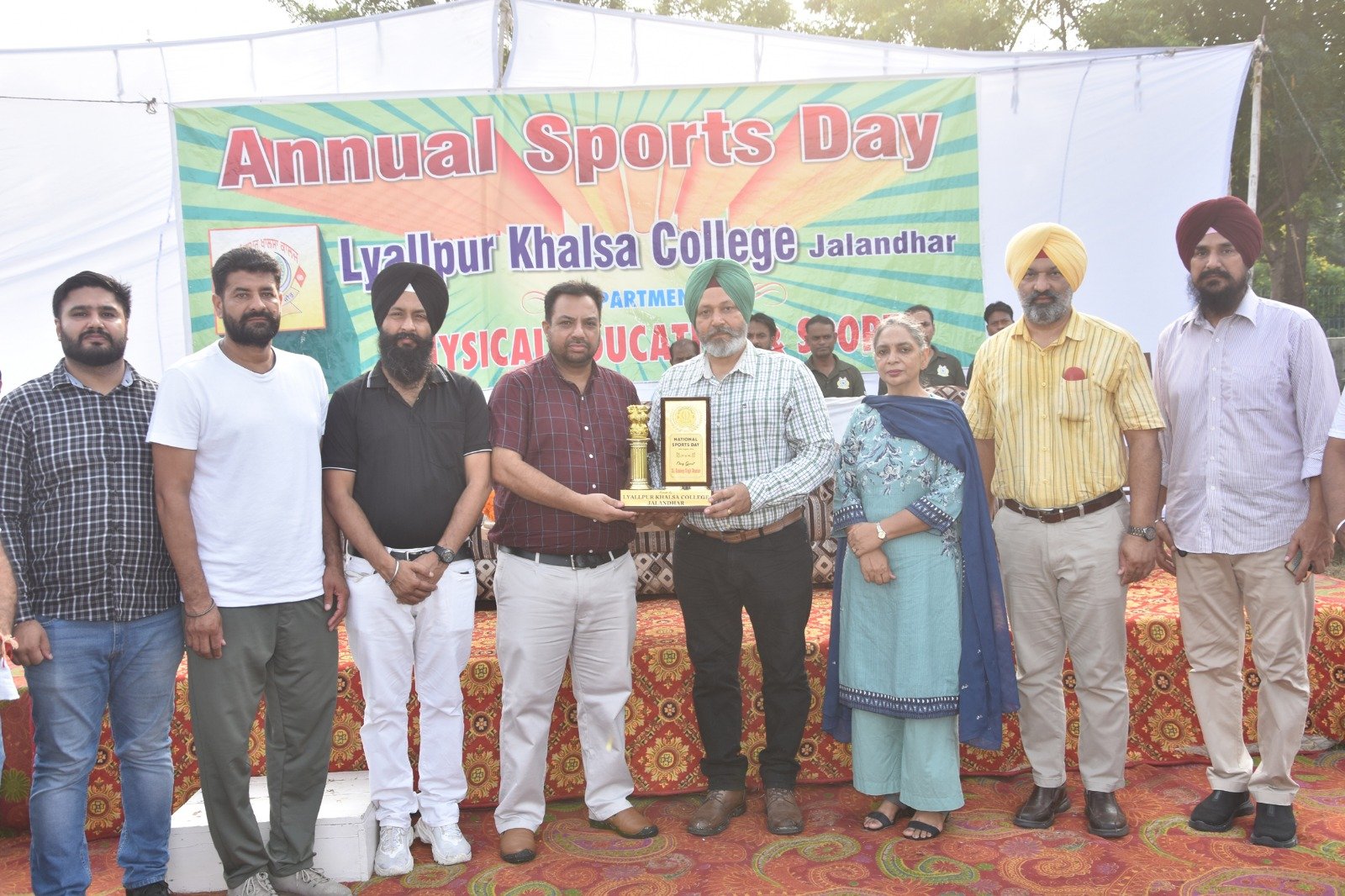 Lyallpur Khalsa College Celebrates National Sports Day with Spectacular Spirit